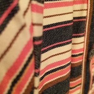 Coconinno Modcloth Striped Candy Dress L